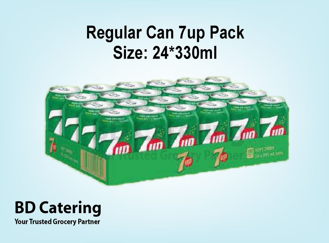 Regular Can 7up Pack Size: 24*330ml