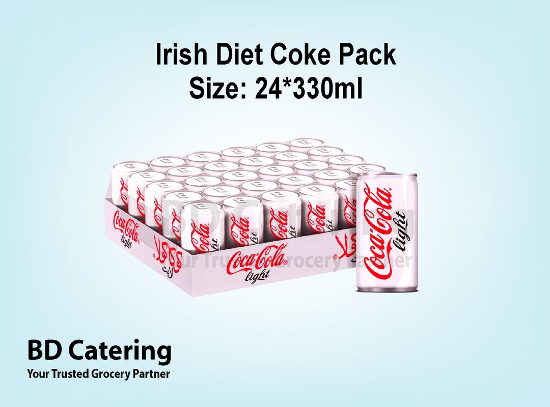 Irish Diet Coke Pack Size: 24*330ml