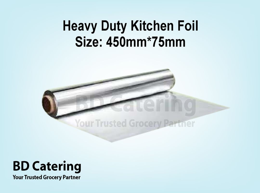 Heavy Duty Kitchen Foil Size: 450mm/75mm