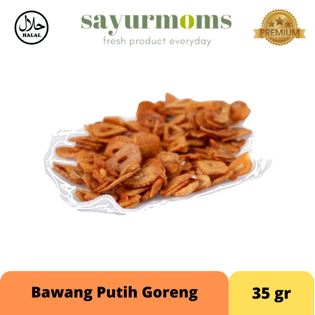 Bawang Putih Goreng 35gr 1 pcs