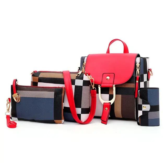 4 pcs lady's handbag 