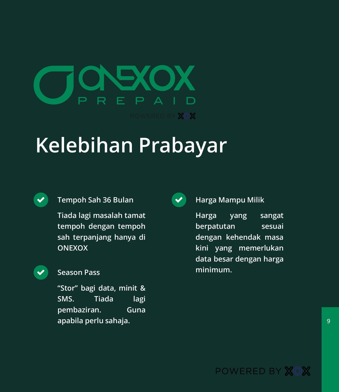 ONEXOX -TAMBAH NILAI / TOP UP