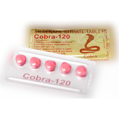 Cobra 120 - Sildenafil Citrate Tablets