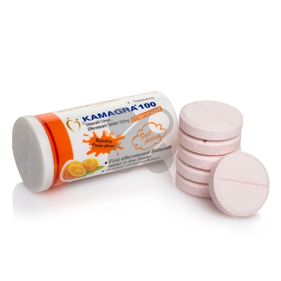 Kamagra 100 Effervescent Tablets 100mg