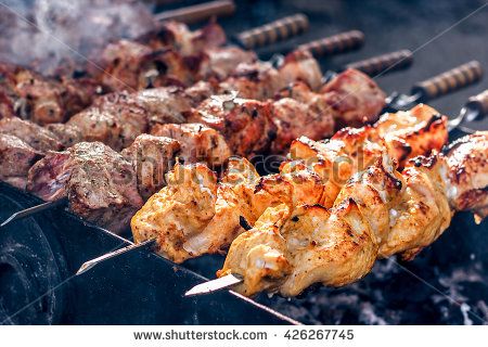 Brochettes de viande de Boeuf