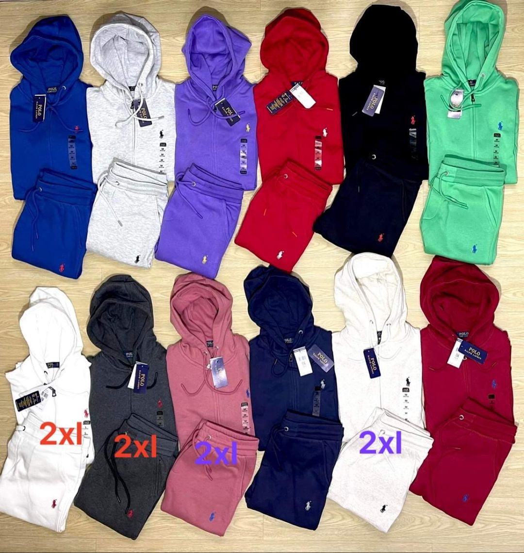 Adults Tracksuits polo 12 color