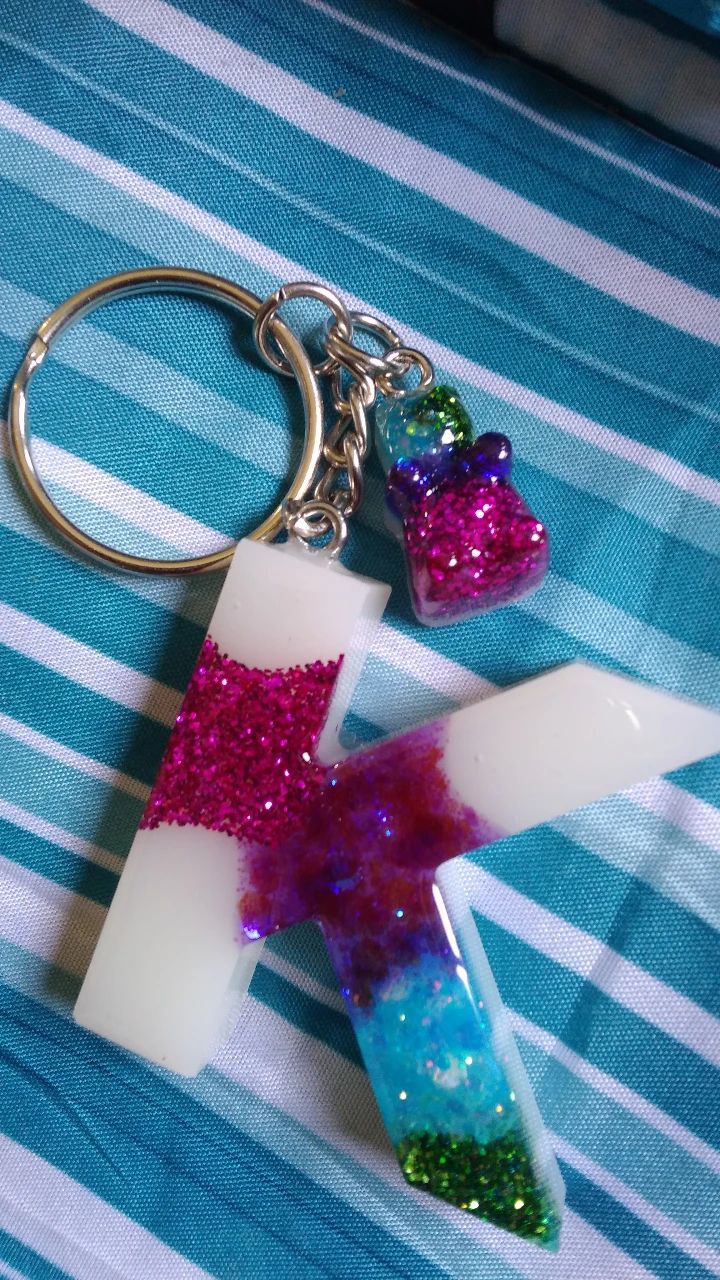 Letter Keychain 