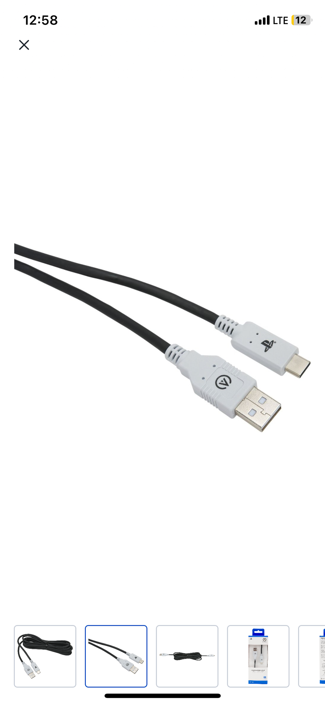 PowerA  - Cable For PlayStation 5 -USB-C for PS5/Dualsense