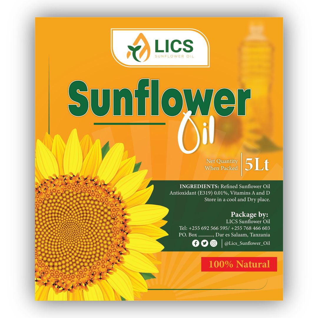 Sunflower cooking oil 