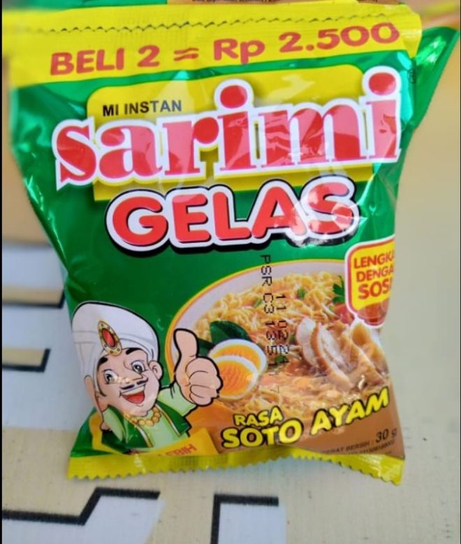 Sarimi gelas