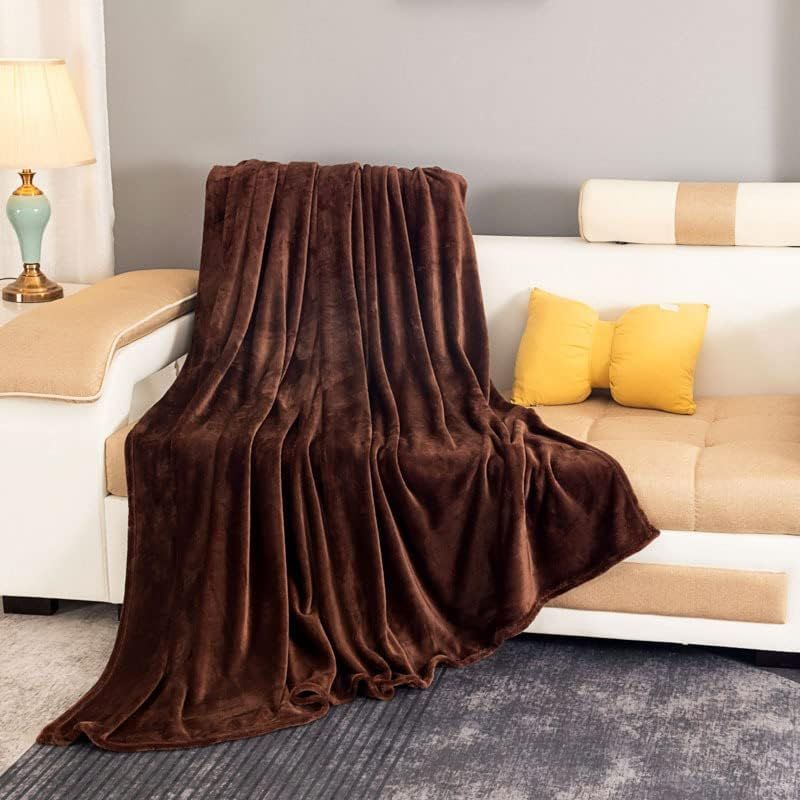 High Quality Fleece Blanket Coffee