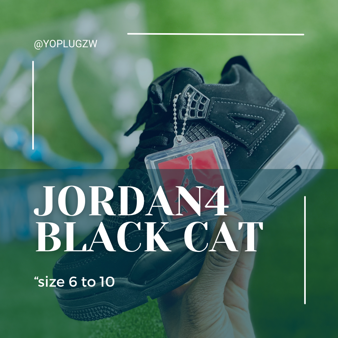 Jordan 4 black cat 