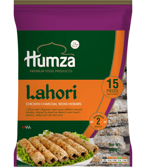 Humza Lahori Chicken Kebab 15 Pcs* 8 Pkt