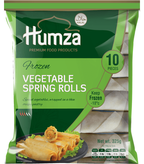 Humza Veg Spring Roll 10 Pcs*10 Pkt