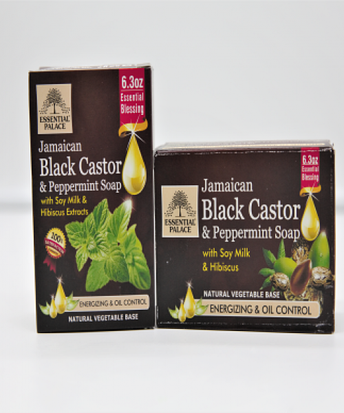 Jamaican Black Castor & Peppermint Soap