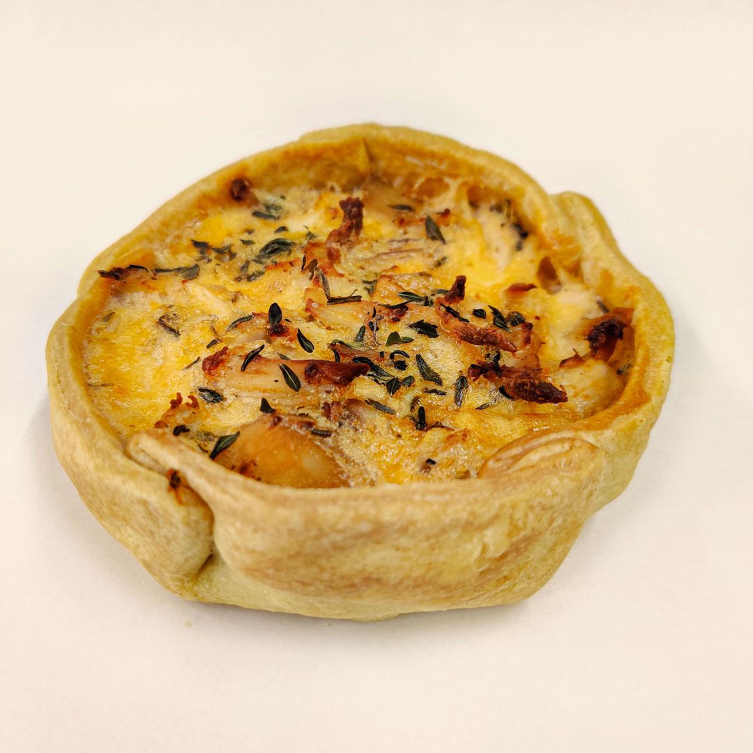 Roast Chicken & Herb Quiche