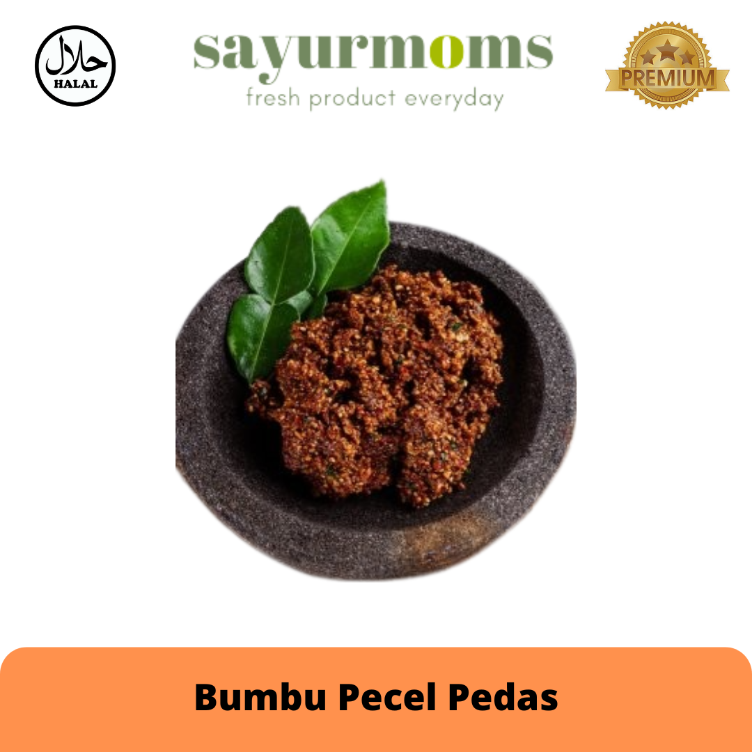 Bumbu Pecel Pedas (isi 5 pcs)