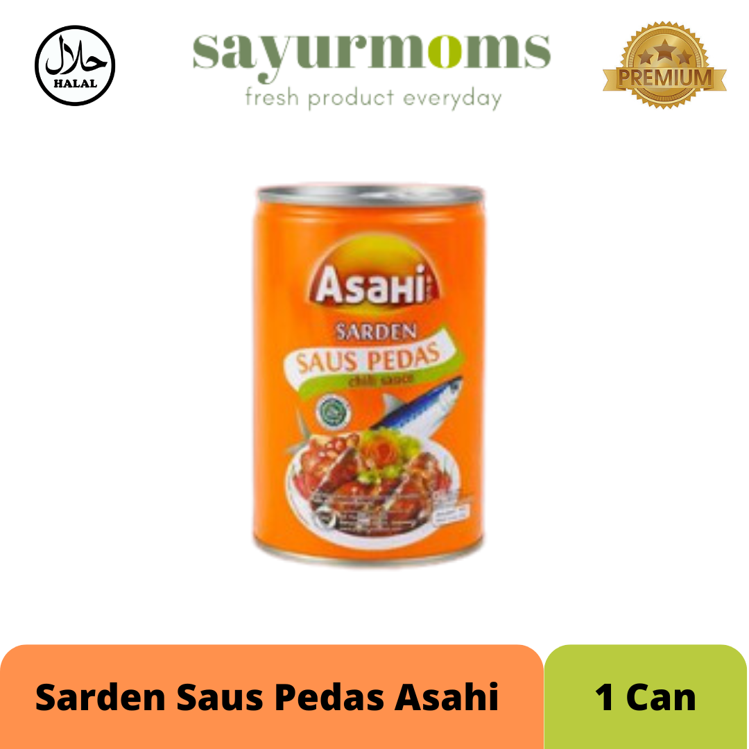 Sarden Saus Pedas - Asahi 425 gr