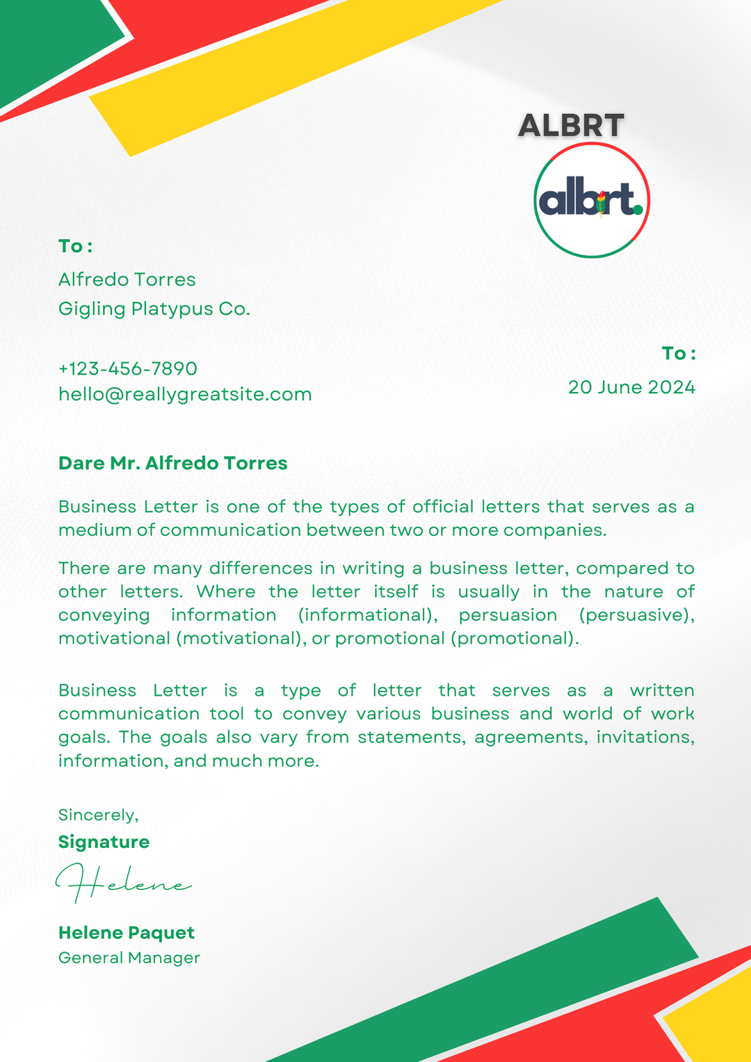 Letterhead Design