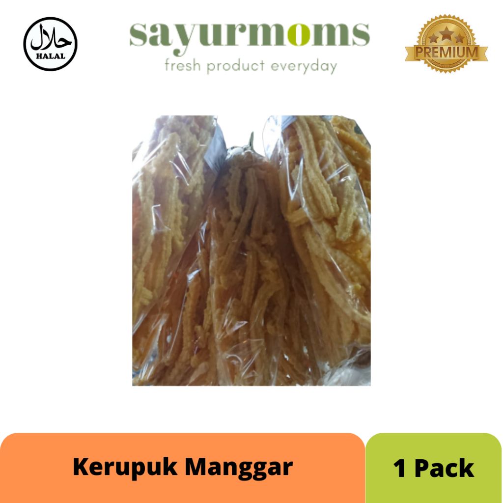 Kerupuk Manggar 1 pack