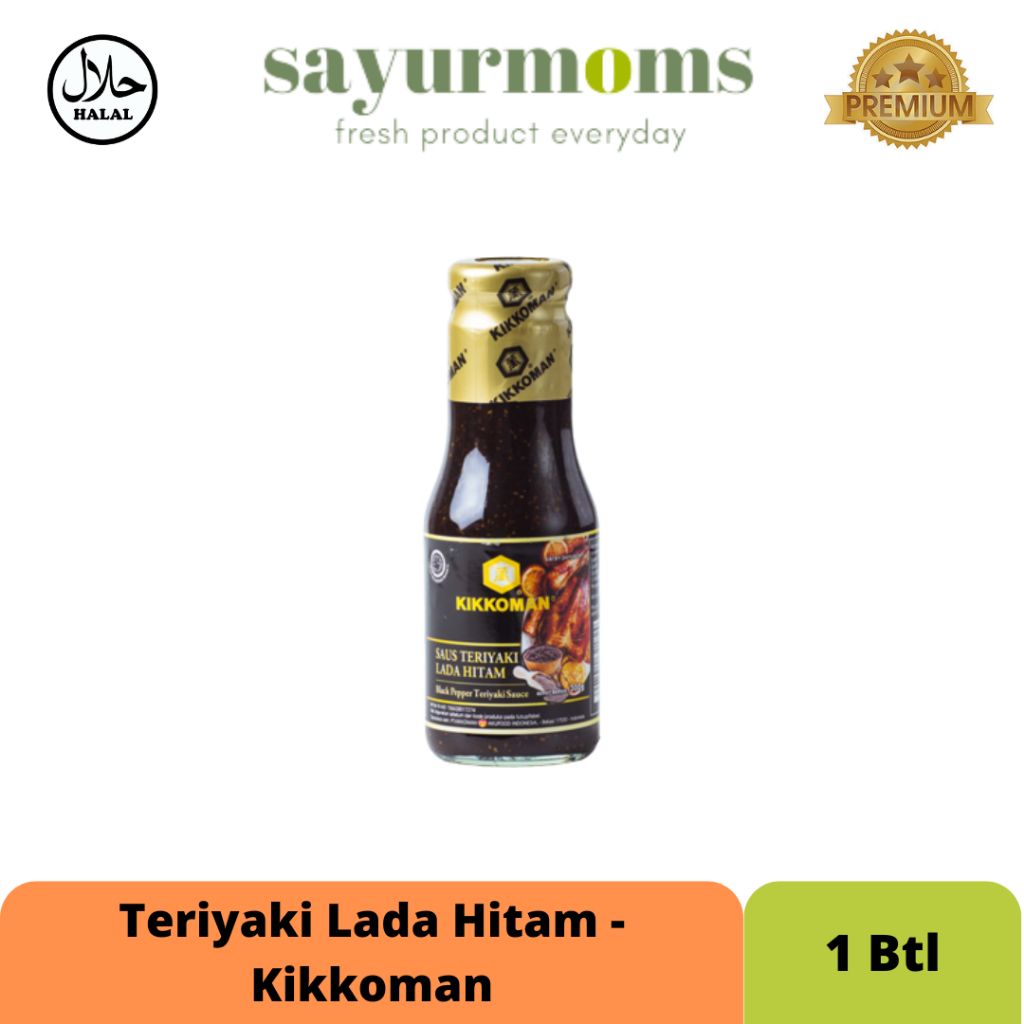 Teriyaki Lada Hitam - Kikkoman