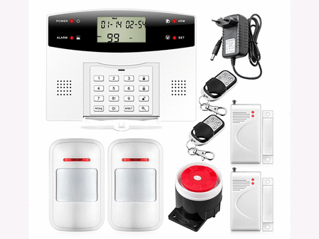 Two Room Set GSM Alarm