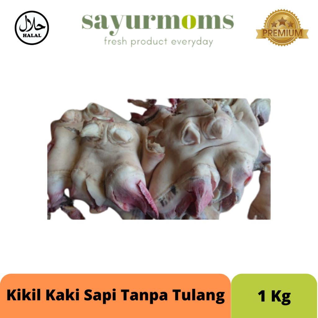 Kikil Kaki Sapi Tanpa Tulang(Tunjang) 1 kg