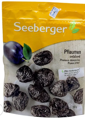 Seeberger Prunes Pitted 200g