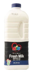 Bio Fresh Whole milk 2Liters