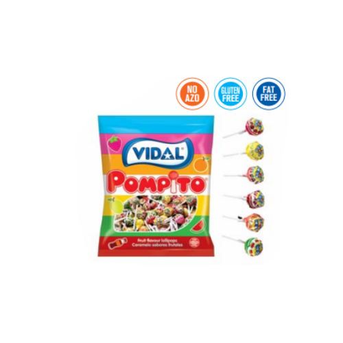 VIDAL POMPITO ASSORTED FLAVOURS (6 X 0.916KG)