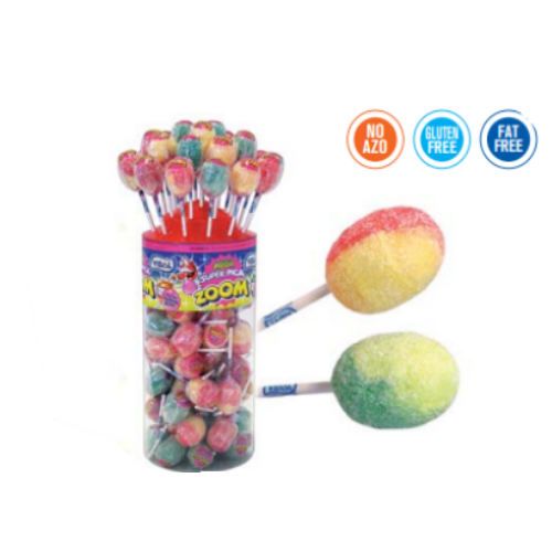 VIDAL MEGA ZOOM SOUR LOLLIES (6 X 1.293KG)