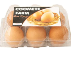 Coomete Farm Eggs (Six Pack)