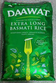 Daawat Extra Long Basmati rice 20kg