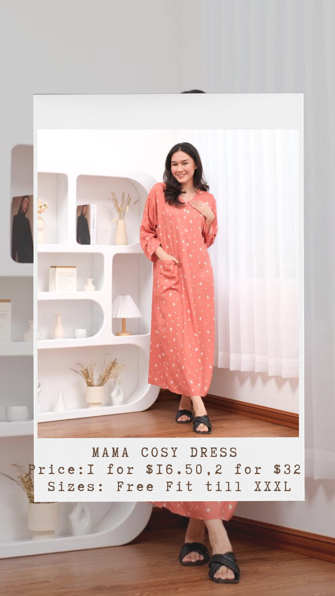 MAMA COSY DRESS 