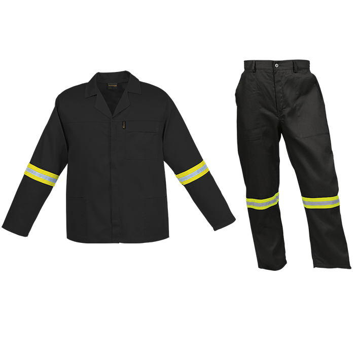Poly-Cotton Conti suit with Reflective