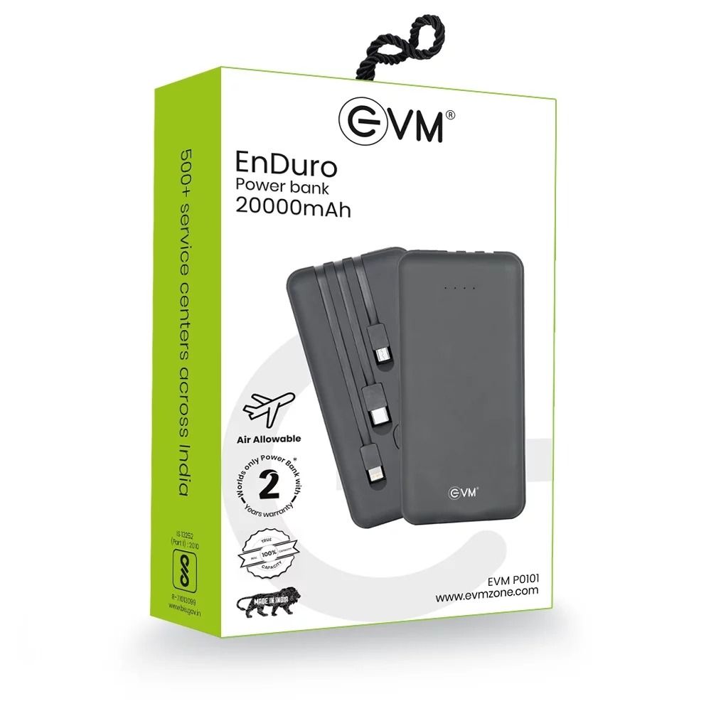 EVM P0101 ENDURO POWERBANK 20,000MAH PowerBank