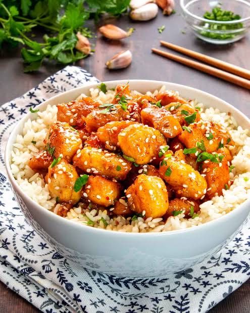 Honey Garlic Chicken 