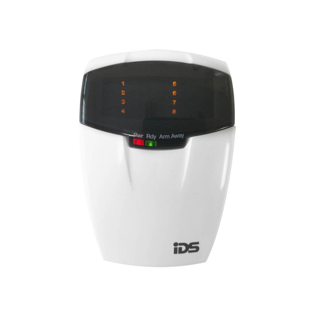 IDS XSeries Multi-language LCD Curve Series Alarm Keypad