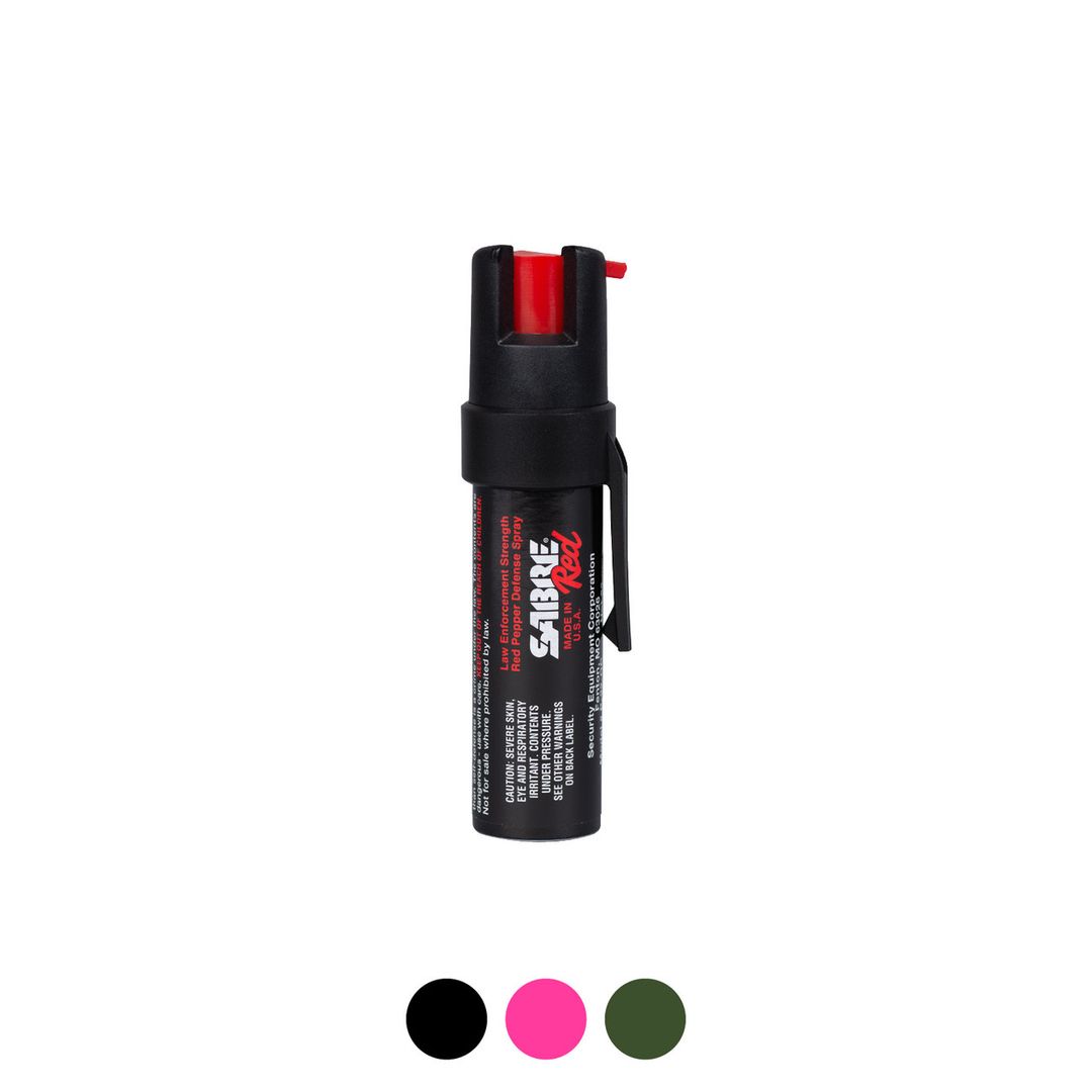 SABRE Compact Pepper Spray with Attachment Clip