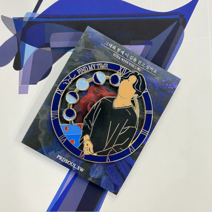 My Time X Still With You Enamel Pin