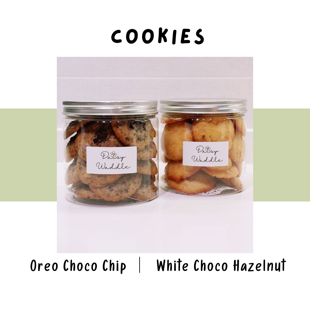 Cookies│ Oreo Choco Chip │ White Choco Hazelnut