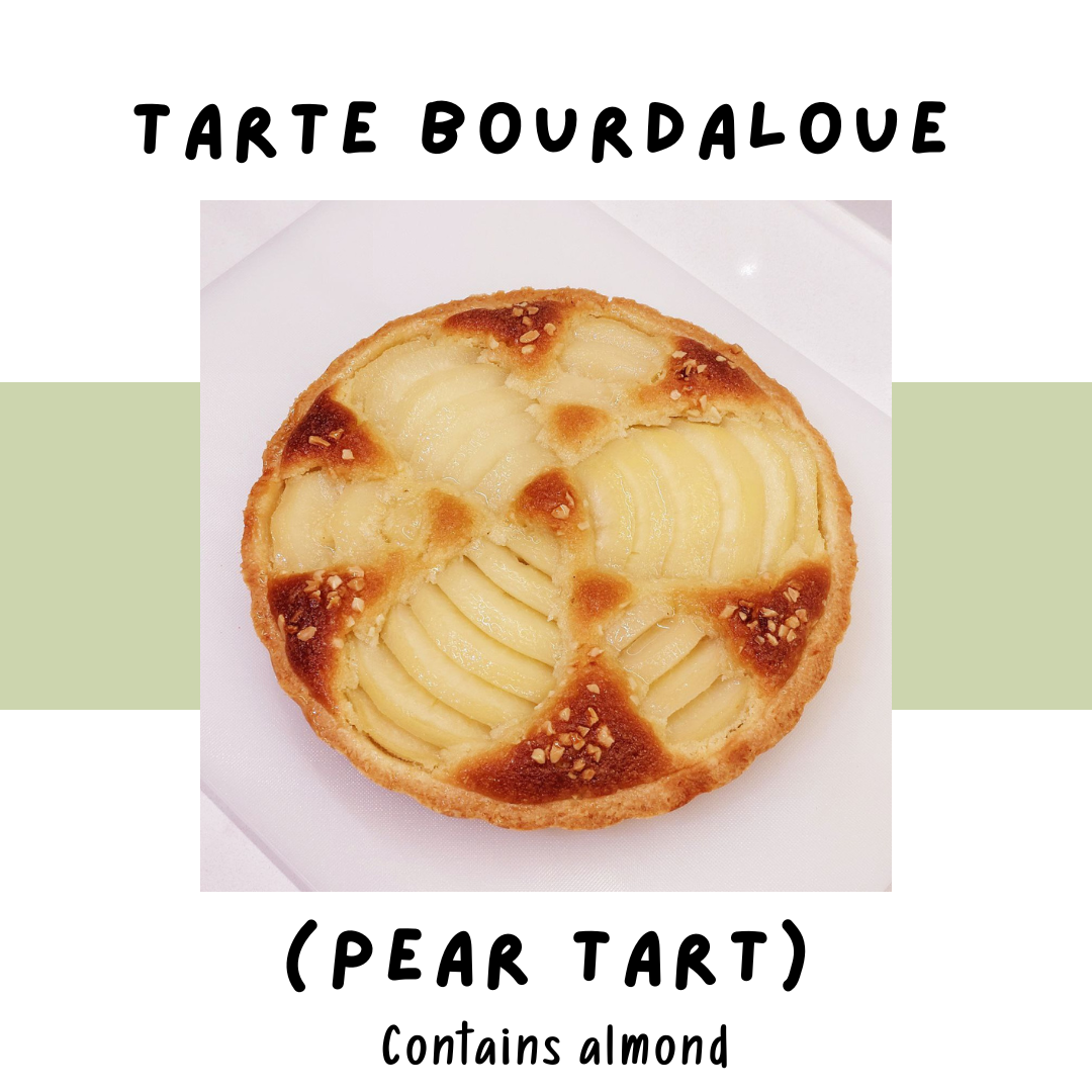 Tarte Bourdaloue (Pear Tart)