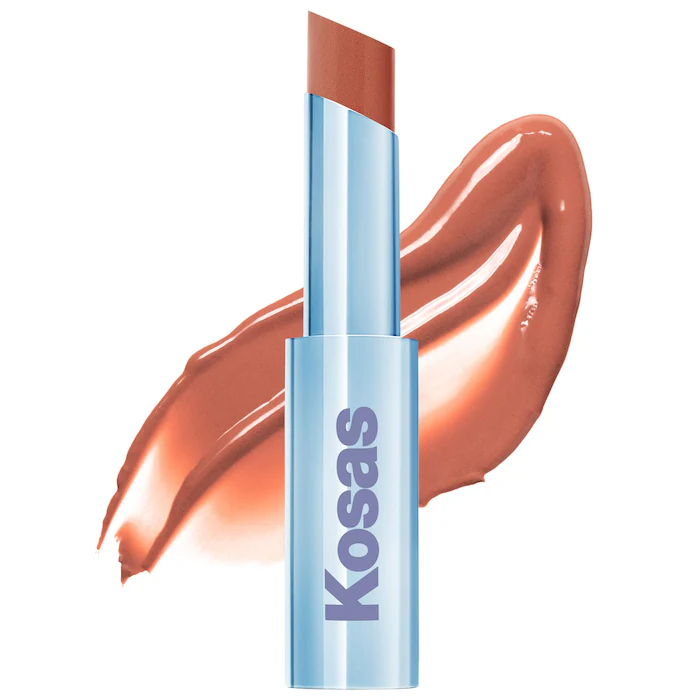 Kosas Wet Stick Moisturizing Shiny Sheer Lipstick with Ceramides