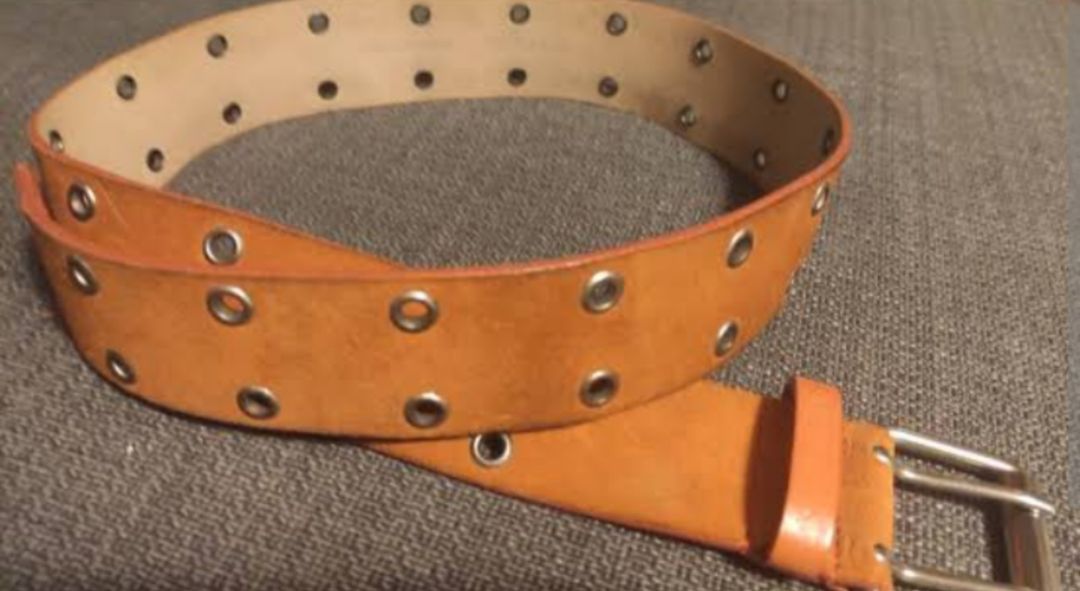 Original Brown Leather belt 