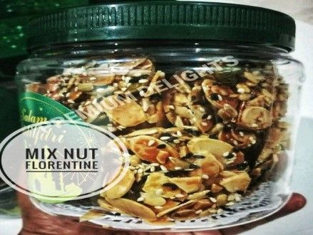 Eggless Mix Nut Florentine