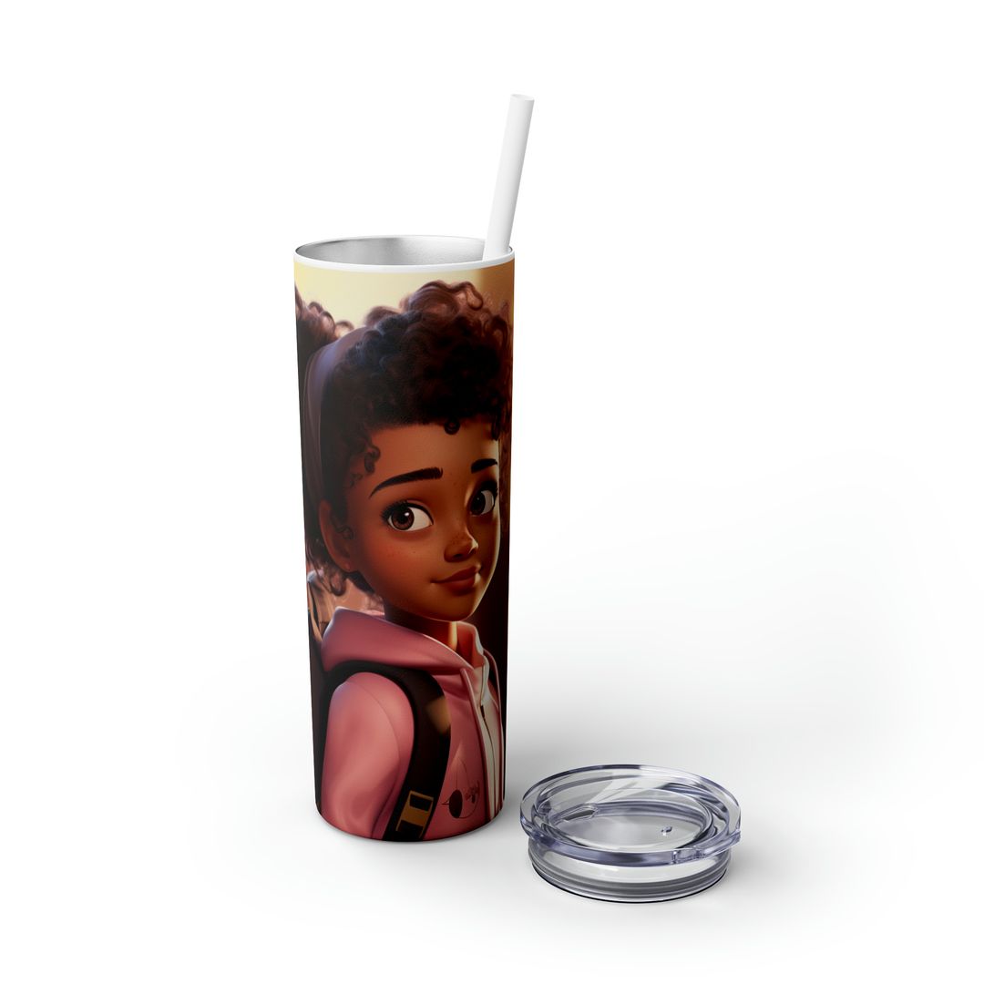 Skinny Tumbler with Straw, 20oz