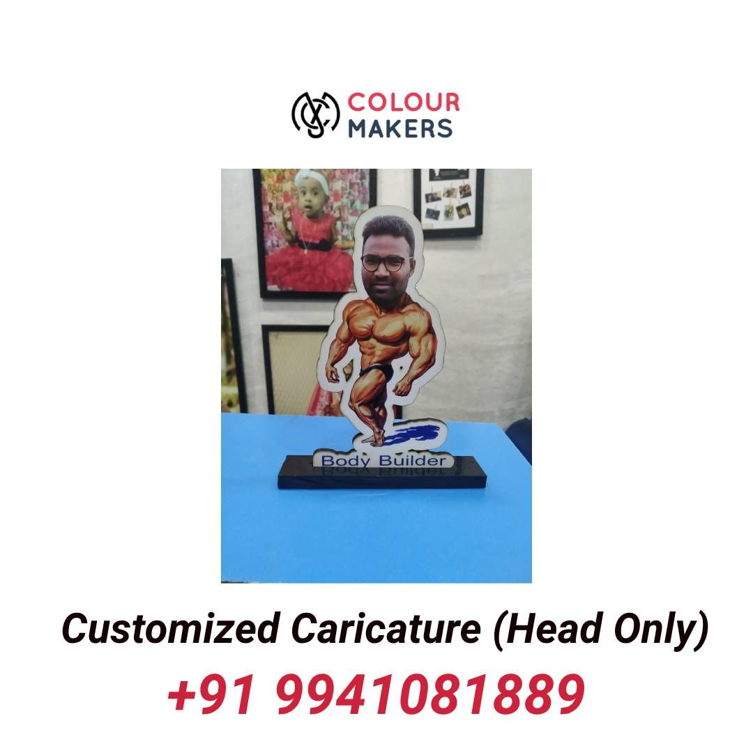 Customized Caricature Head Only 