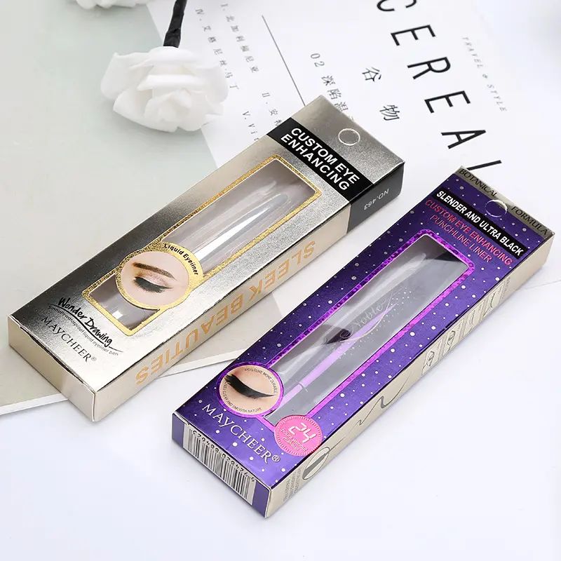 MAYCHEER katta hajmli bo'yanish suyuq ko'z layneri suv o'tkazmaydigan uzoq muddatli ko'z qalami