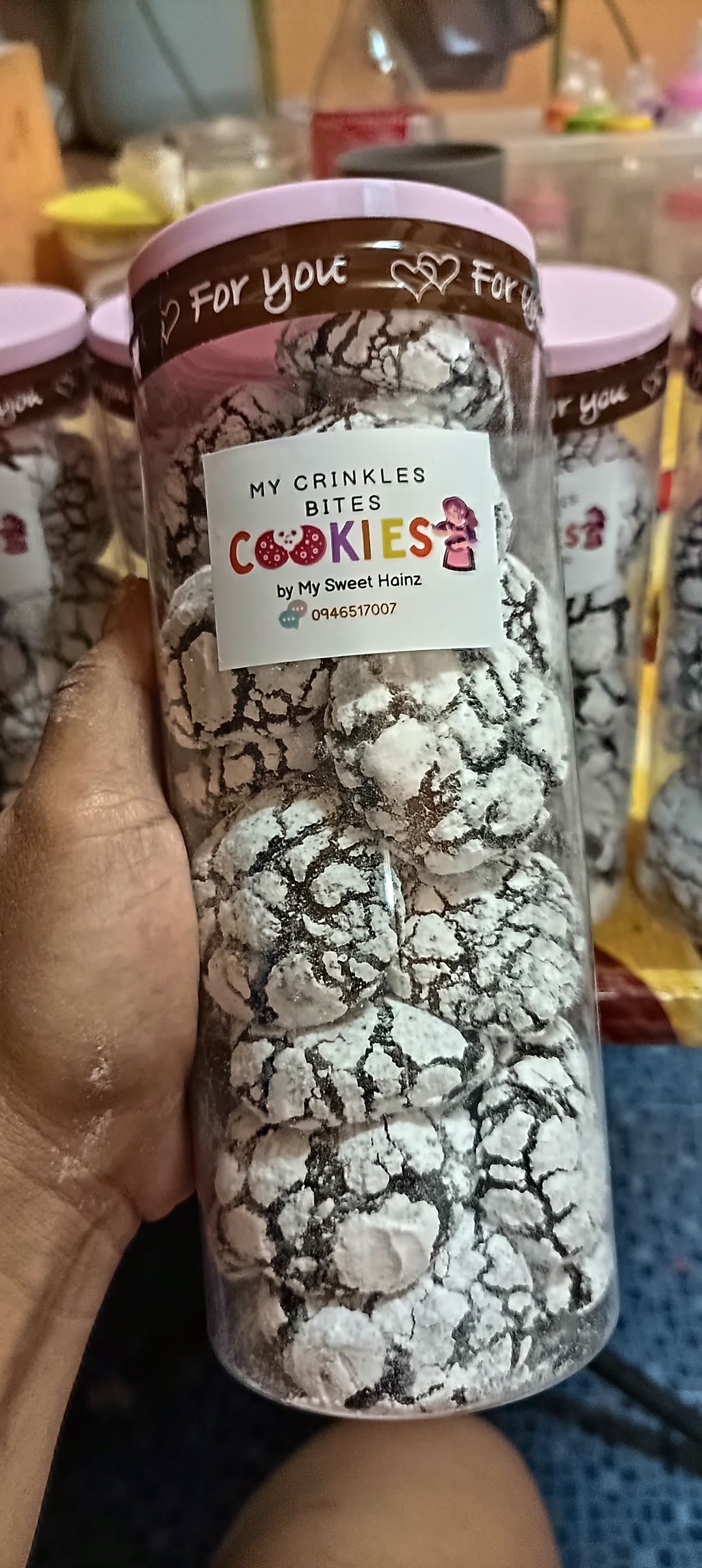 Classic Chocolate Crinkles 