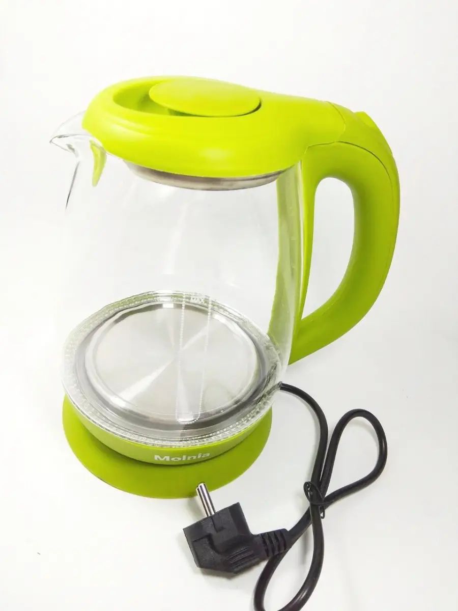  Issiqqa chidamli  korps  qismi shishadan iborat  Elektr choynak 